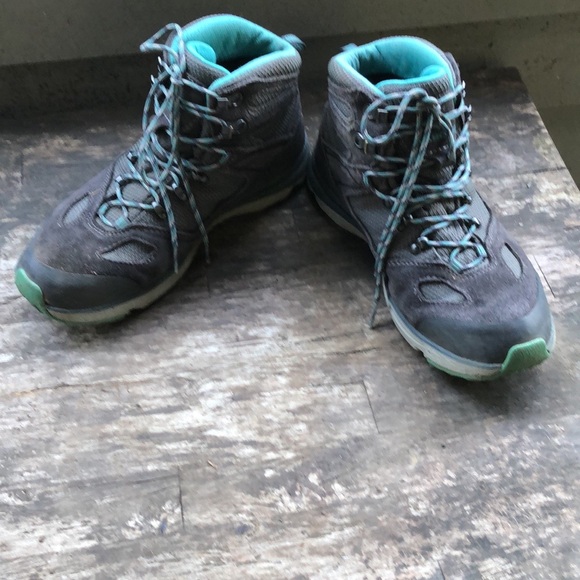 Women's Vasque Mesa Trek UltraDry Ebony/Baltic Waterproof Hiking Boots Size 8M - Picture 14 of 16